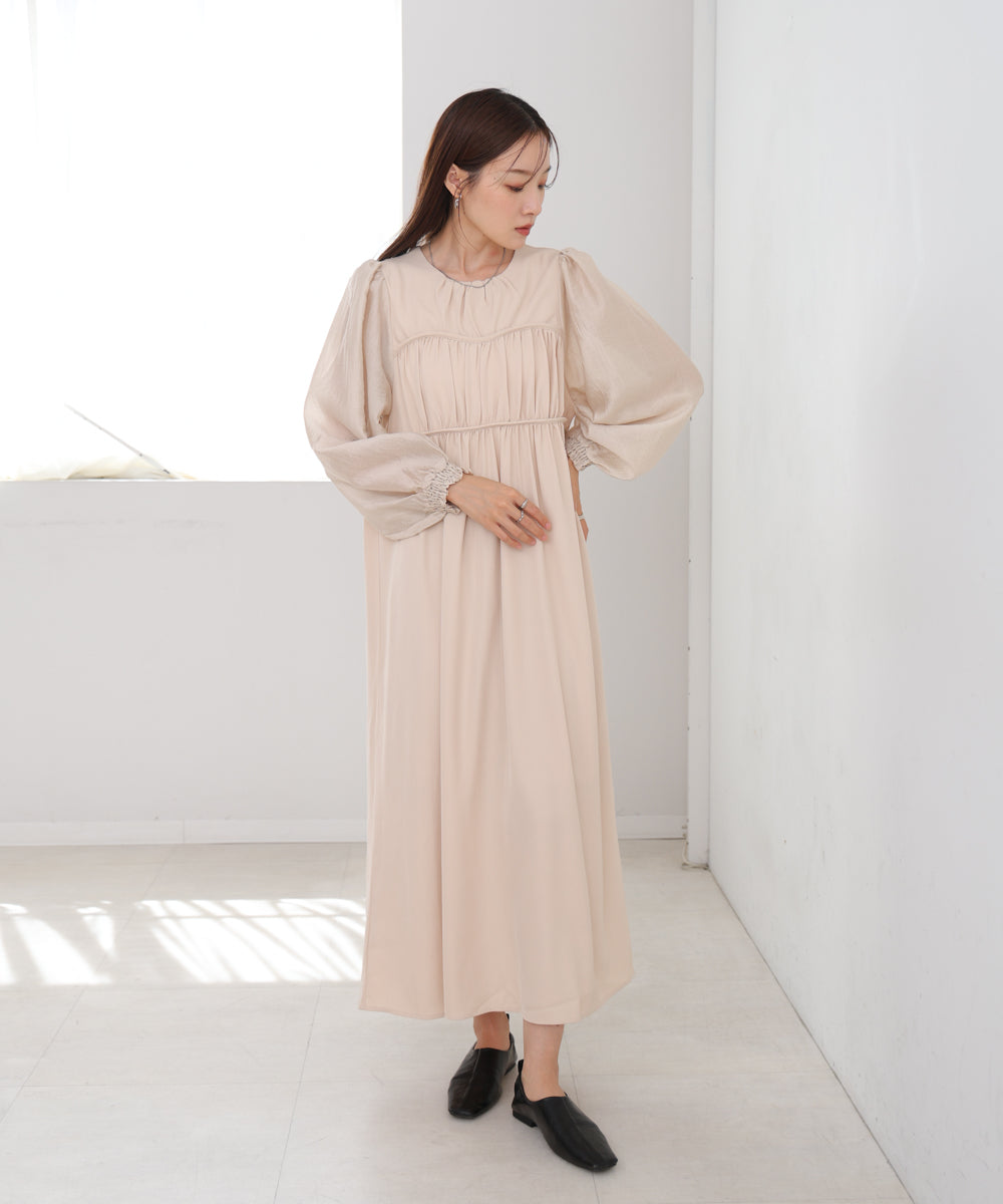 【S・Mサイズ展開】ビスチェライクフレアワンピース