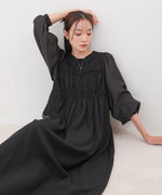 【S・Mサイズ展開】ビスチェライクフレアワンピース