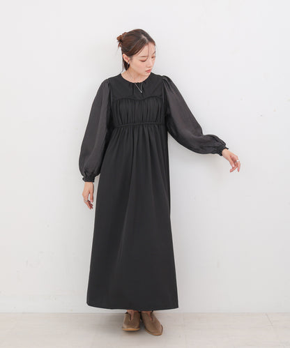 【S・Mサイズ展開】ビスチェライクフレアワンピース