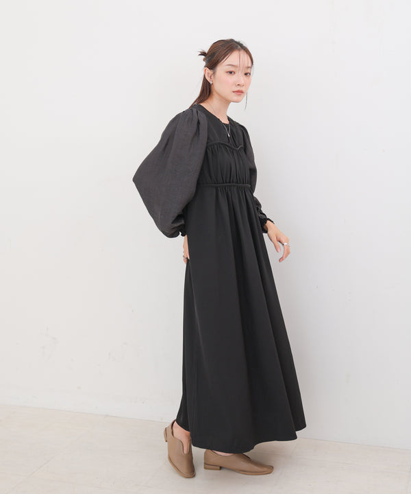 【S・Mサイズ展開】ビスチェライクフレアワンピース