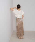 ギャザードロストシャツベスト