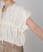 ギャザードロストシャツベスト