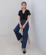 ギャザードロストシャツベスト