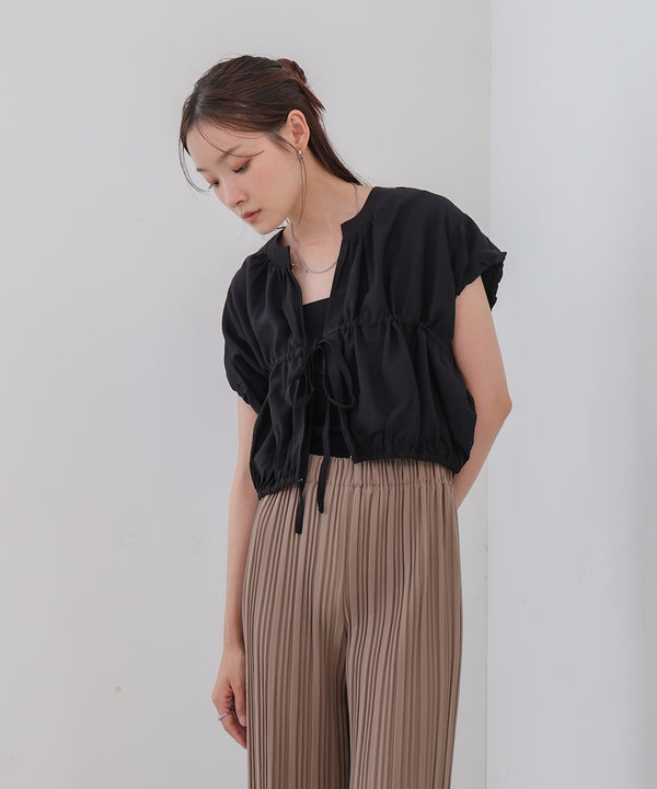 ギャザードロストシャツベスト