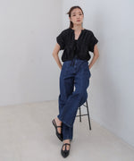 ギャザードロストシャツベスト