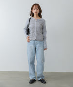 【2026SS】チュールギャザーカーディガン