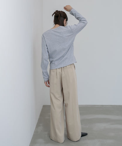 チュールギャザーカーディガン