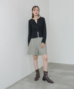 チュールギャザーカーディガン