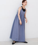 【S・Mサイズ展開】ビスチェライクフレアキャミワンピース