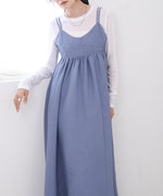 【S・Mサイズ展開】ビスチェライクフレアキャミワンピース