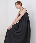 【S・Mサイズ展開】ビスチェライクフレアキャミワンピース