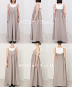 【S・Mサイズ展開】ビスチェライクフレアキャミワンピース