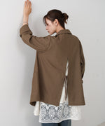 バックリボンダブルジャケット