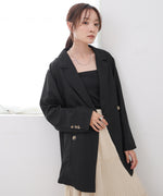 バックリボンダブルジャケット