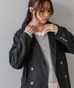 バックリボンダブルジャケット