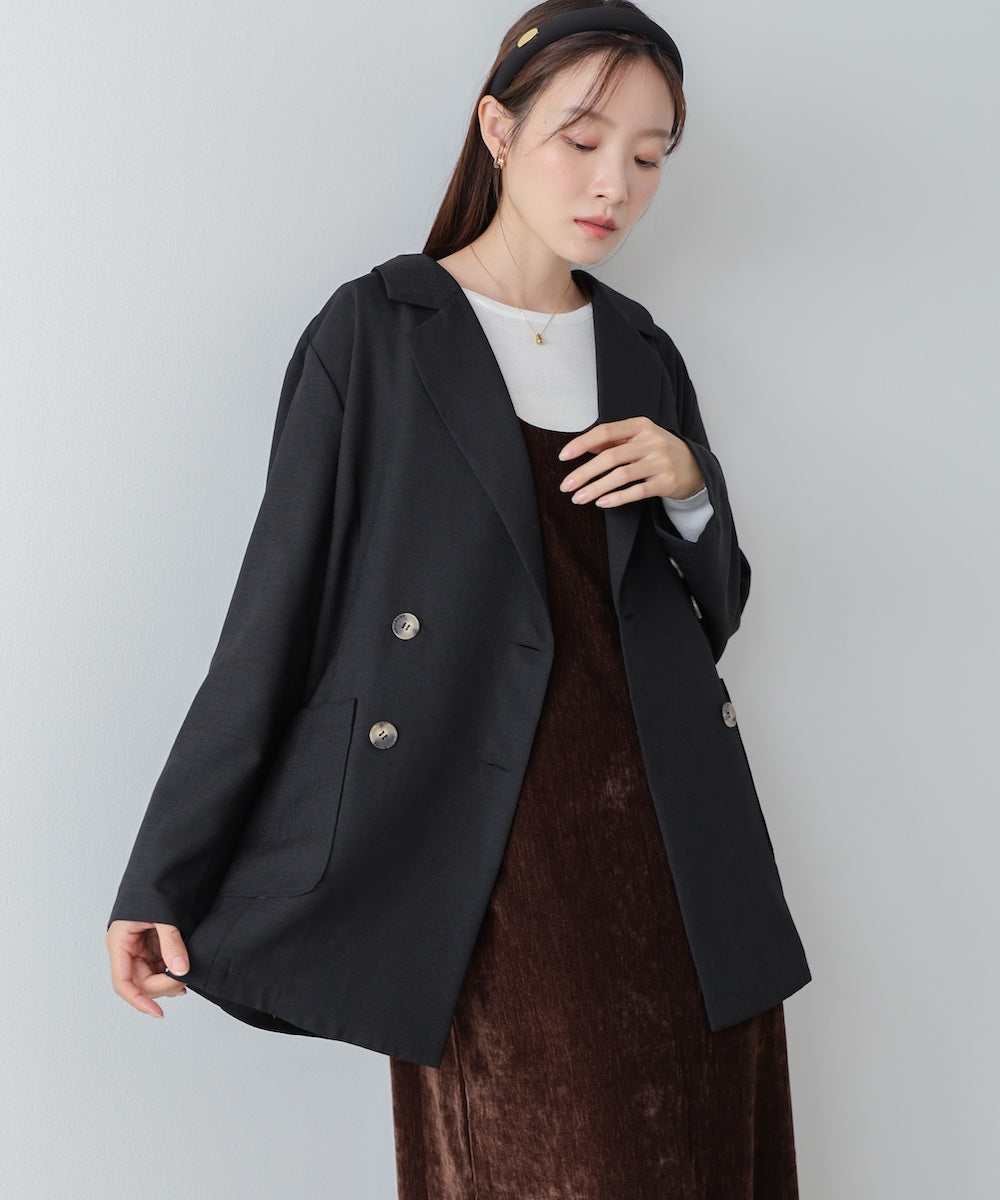 バックリボンダブルジャケット