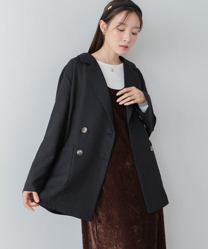 バックリボンダブルジャケット