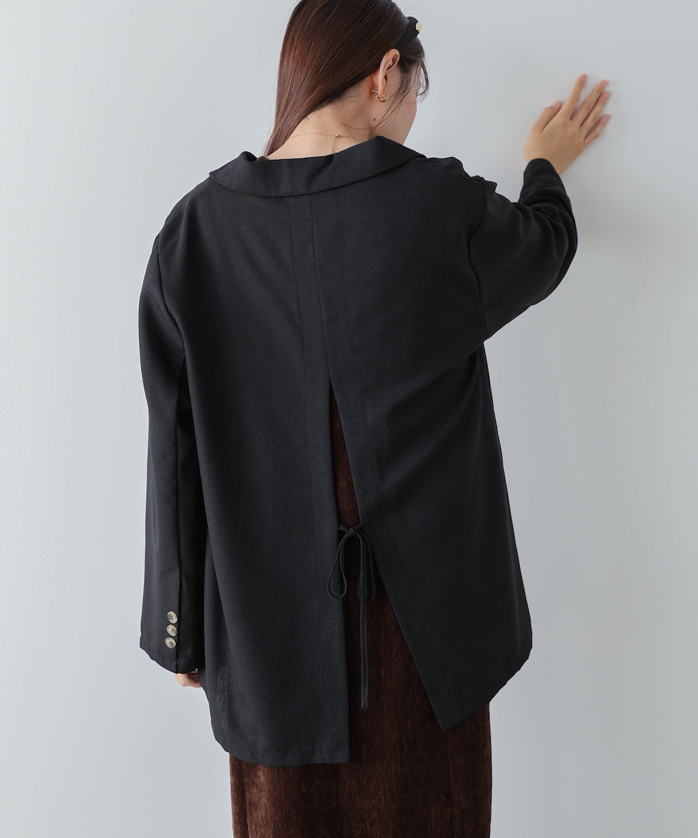 バックリボンダブルジャケット