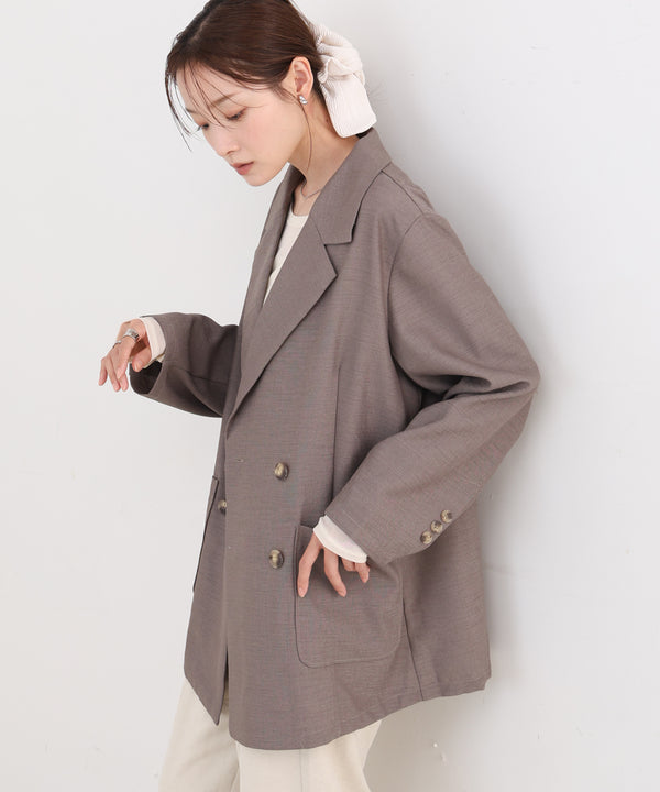 バックリボンダブルジャケット