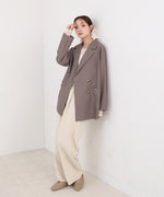 バックリボンダブルジャケット