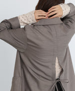 バックリボンダブルジャケット