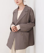 バックリボンダブルジャケット