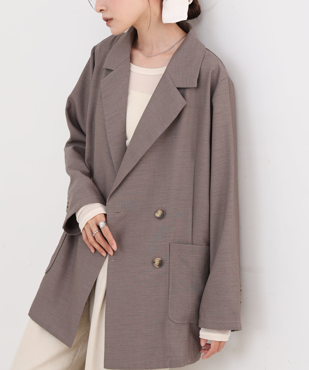 バックリボンダブルジャケット