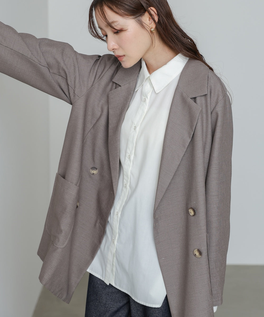 バックリボンダブルジャケット