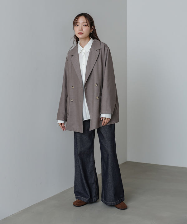 バックリボンダブルジャケット