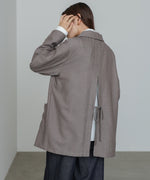 バックリボンダブルジャケット