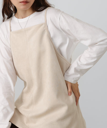 スクエアスウェードビスチェ