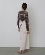 スクエアスウェードビスチェ