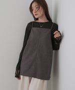 スクエアスウェードビスチェ