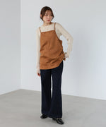 スクエアスウェードビスチェ