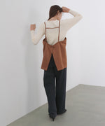 スクエアスウェードビスチェ