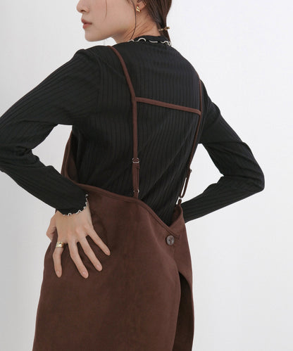 スクエアスウェードビスチェ