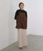 スクエアスウェードビスチェ