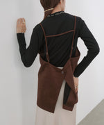 スクエアスウェードビスチェ