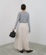 【選べる２タイプ】スウェードロングスカート