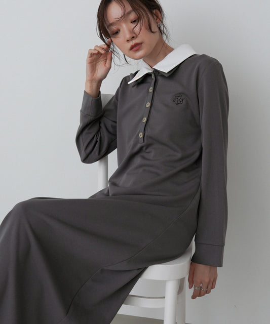 2WAYダブルカラーワンピース