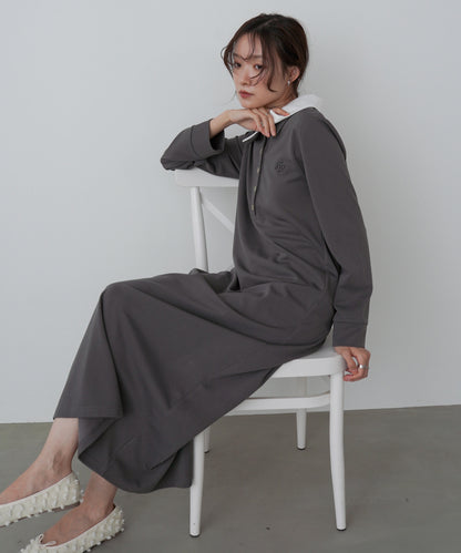 2WAYダブルカラーワンピース