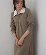 2WAYダブルカラーワンピース