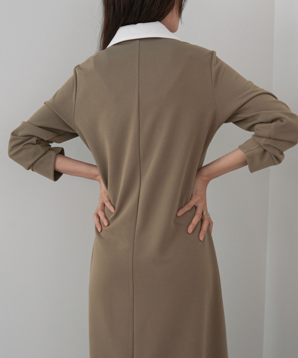 2WAYダブルカラーワンピース