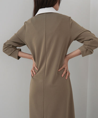 2WAYダブルカラーワンピース