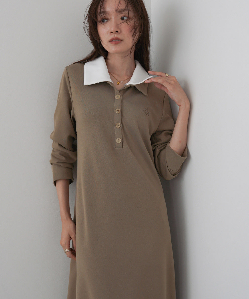 2WAYダブルカラーワンピース