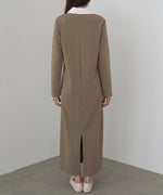 2WAYダブルカラーワンピース