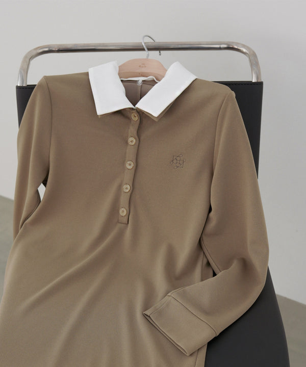 2WAYダブルカラーワンピース