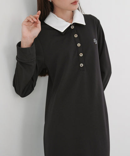 2WAYダブルカラーワンピース