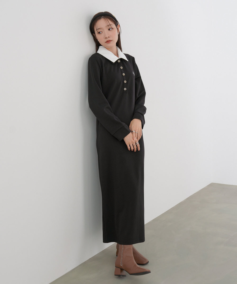 2WAYダブルカラーワンピース