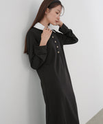 2WAYダブルカラーワンピース